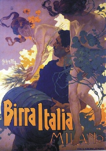 Targa vintage 1901 - targa, birra