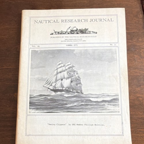 Nautical research journal vol - journal,
