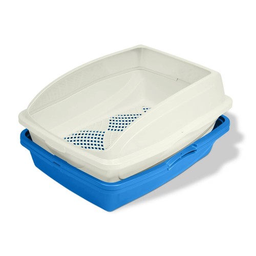 Lettiera per gatti con - , cornice