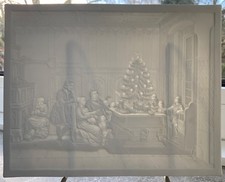 Porcellana litofania Natale