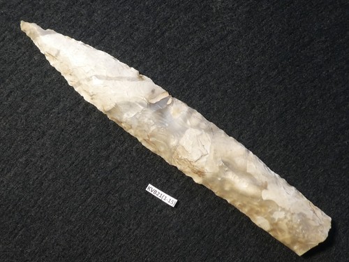 Raro pugnale silex con segni - pugnale,
