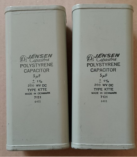 Coppia condensatori jensen - di,