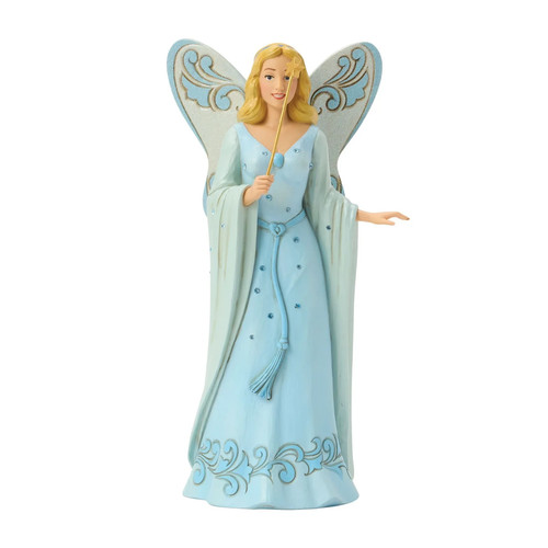 Figurina fata blu jim shore - figurina,