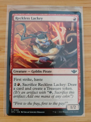 Mtg reckless lackey 0140 - reckless,