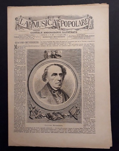 Musica popolare giornale - la,