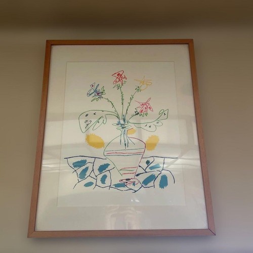 Pablo picasso litografia vaso - pablo,