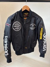 giacca bomber vanson nero