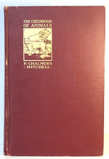The Childhood of Animals by Mitchell c1912 w/ 12 Color Plates of Animals w/36 BW