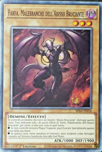 Sdsa it016 farfa - yu-gi-oh!,