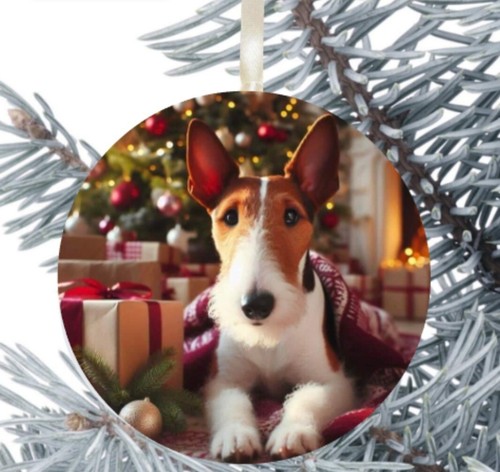Fox terrier cane appendere - da,
