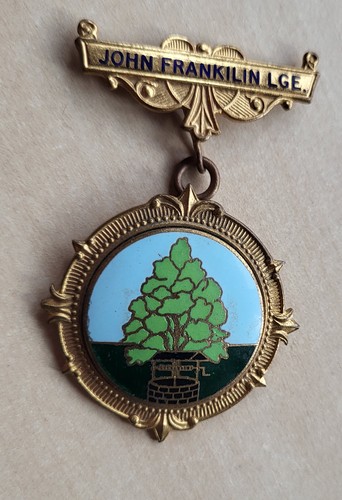 Vintage enamel john franklin - vintage,