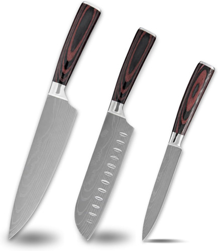 Set coltelli cucina pezzi - set,