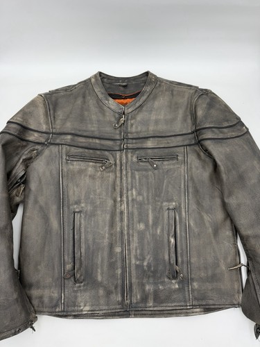 Giacca moto vintage bikers - da,