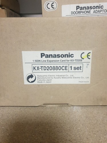 Panasonic td20880ce isdn - panasonic,