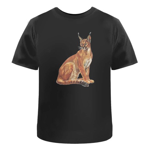 Shirt unisex caracal - t-shirt,