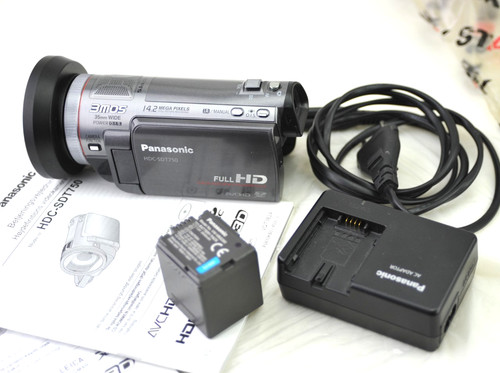 Videocamera panasonic hdc - videocamera, hdc-sdt