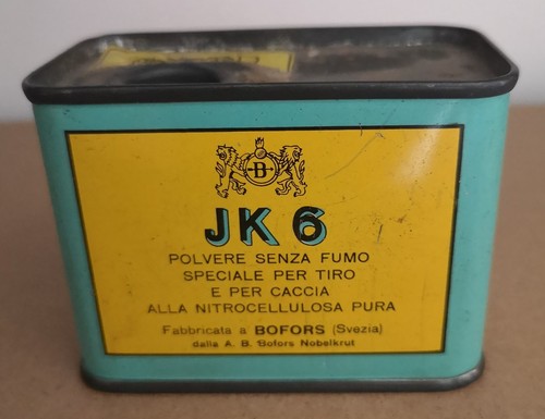 Scatola latta polvere da - scatola,