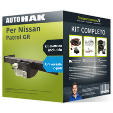 Pacco Gancio traino fisso per