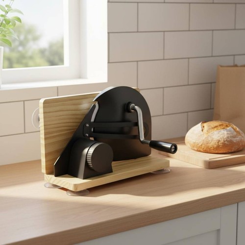 Affettapane manuale acciaio - manuale,
