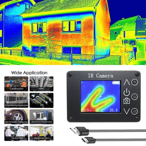 300 c termocamera - ‐40°c~300°c,