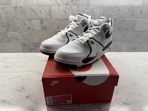 Nike air flight bianco nero - air,