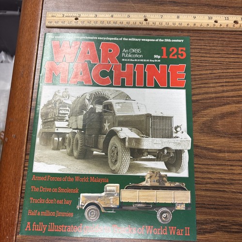 Vtg 1985 war machine - vtg, 125