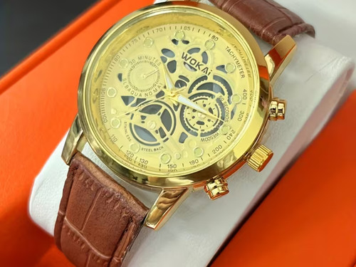 Orologio uomo lusso oro - oro, quarzo