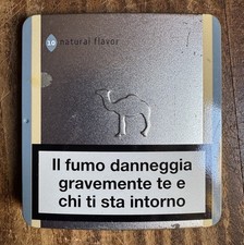 CAMEL LIGHTS / Portasigarette Scatola Metallo Limited Edition