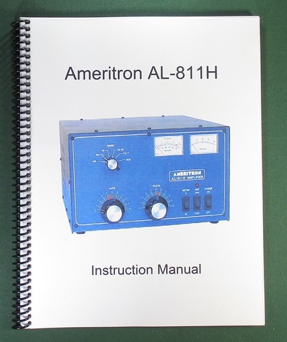 Ameritron 811h manuale - ameritron,