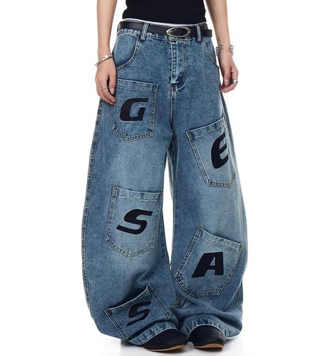 Jeans uomo blu - , tasche