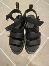 Sandali Donna Dr Martens Neri