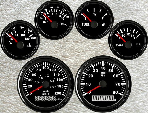 Set manometri 200mph - set, 6