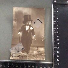 Foto,bambino,cilindro,frac,vestito,animata,BN,1930,C275,liberty,carnevale,1922