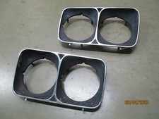 COPPIA CORNICI FANALI FIAT 124