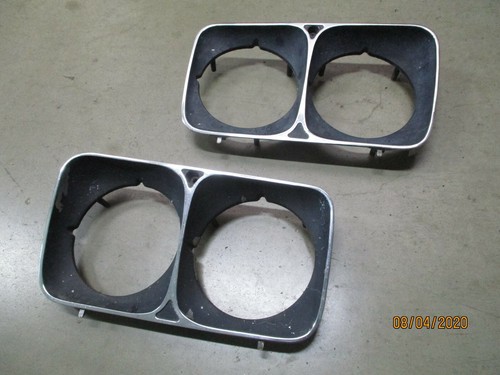 Coppia cornici fanali fiat 124 - coppia,