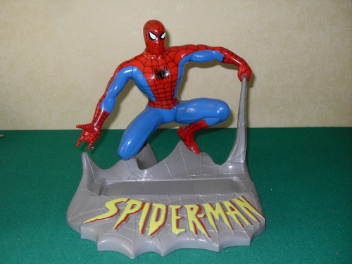 Spiderman action figure - spiderman, base