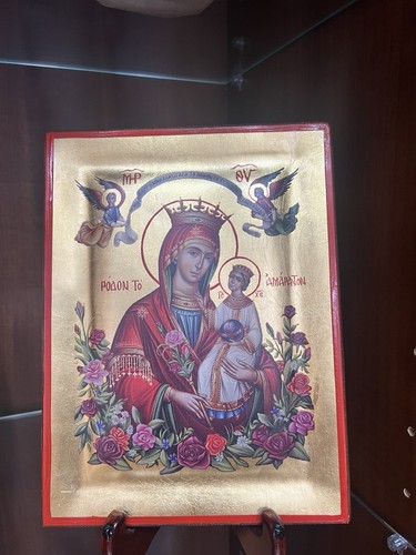 Icona greca madonna - icona,