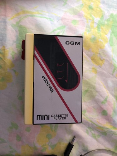 Walkman stereo cassette cgm - walkman,