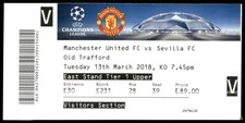 Biglietto Manchester United vs Siviglia CF Champions League 2018 38469