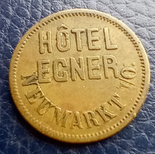Hotel Egner - Egna Italia - Buono per 1/2 litro birra commercio gettone/moneta
