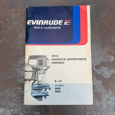 Vtg 1976 EVINRUDE - 6 HP