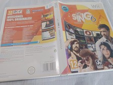 LET'S SING 6 - VERSIÓN española wii