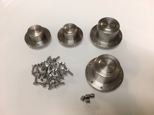Mozzi acciaio inox per - mozzi, in