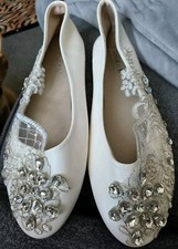 Scarpe da sposa in pizzo