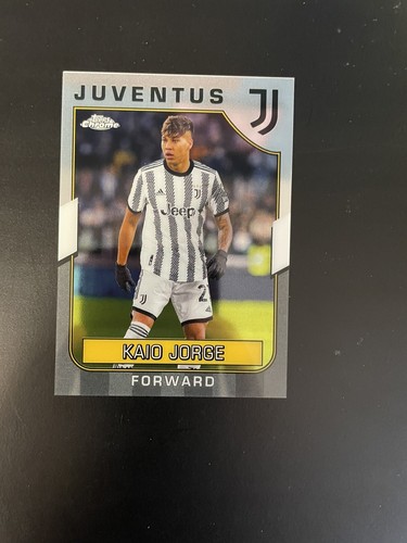 Topps chrome juventus kaio - juventus,