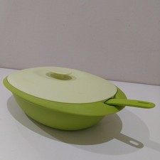 Zuppiera Tupperware con mestolo Contenitore 1,8L Verde 32x22x11cm