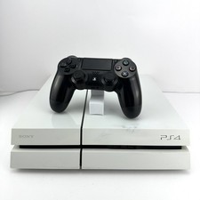 Console SONY PLAYSTATION 4 FAT da 500 GB PS4 bianca completa di CONTROLLER-cavi