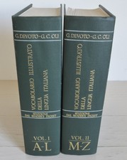 DEVOTO OLI VOCABOLARIO ILLUSTRATO DELLA LINGUA ITALIANA 2 VOLUMI SELEZIONE