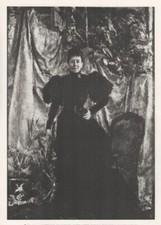 Antonio Mancini - Ritratto della signora Pantaleoni - Heliogravure