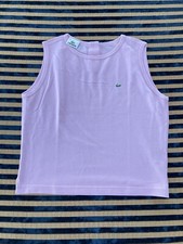 LACOSTE+POLO +TAGLIA 44+ROSA  +ORIGINALE 100%+SMANICATO